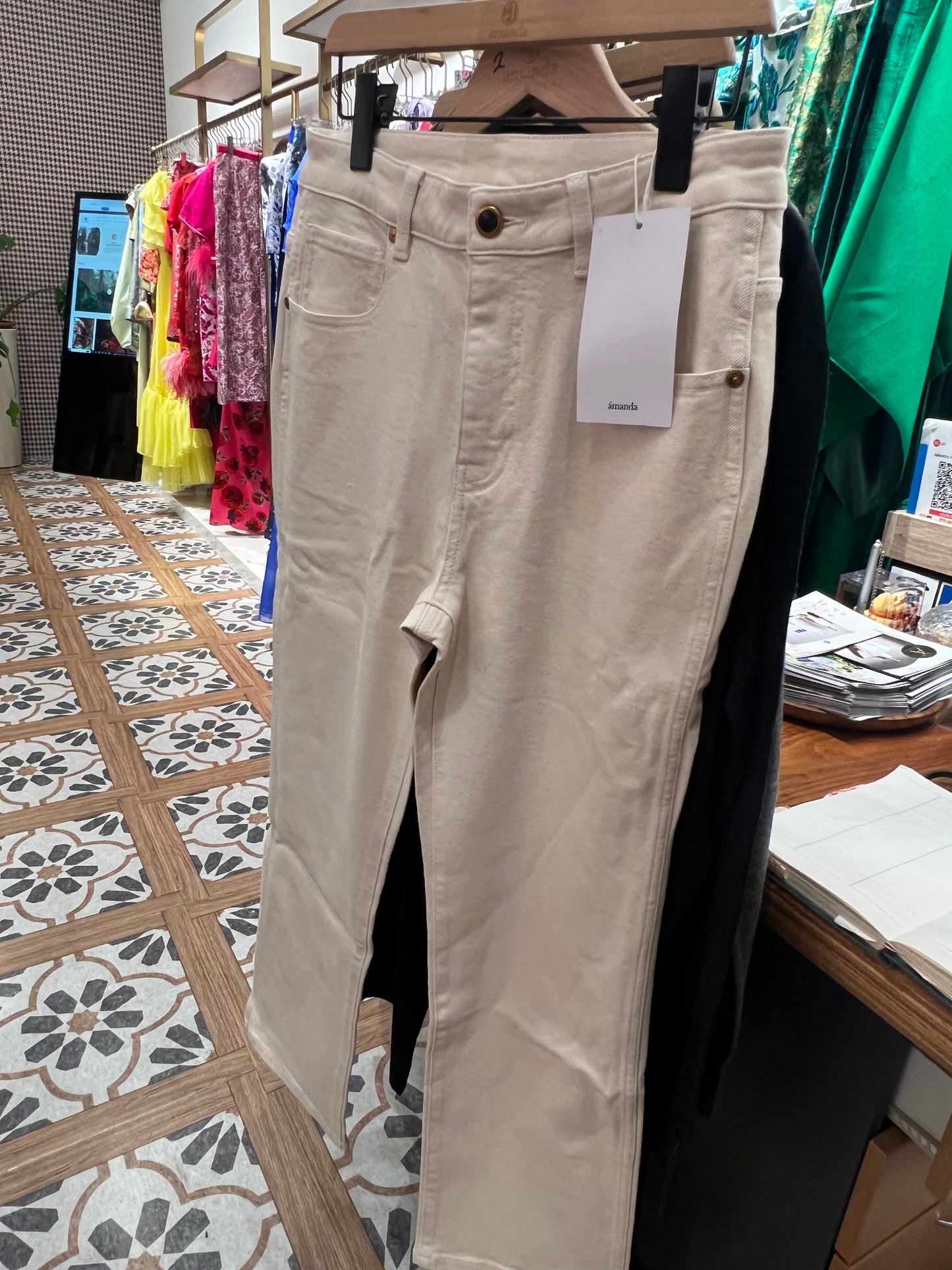 Mila Denim Straight Leg Pant