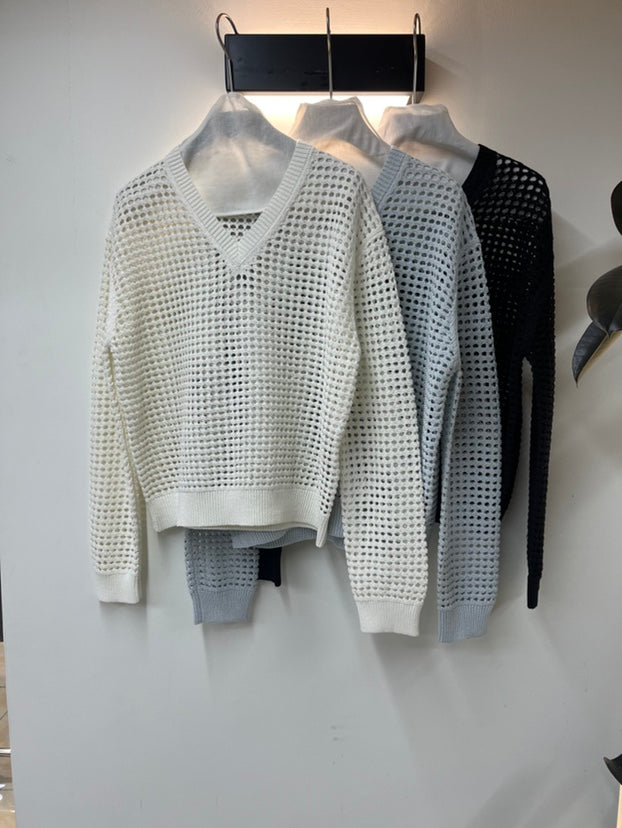 Liliana Kniting Long Sleeve Top