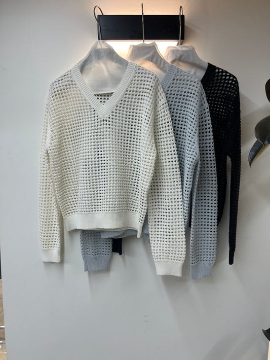 Liliana Kniting Long Sleeve Top