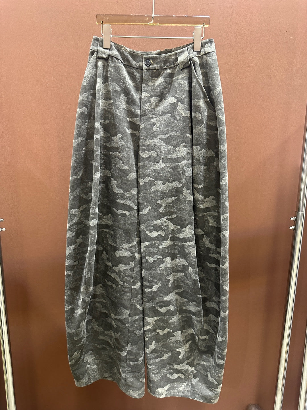 Bella Camo Wide Leg Pant