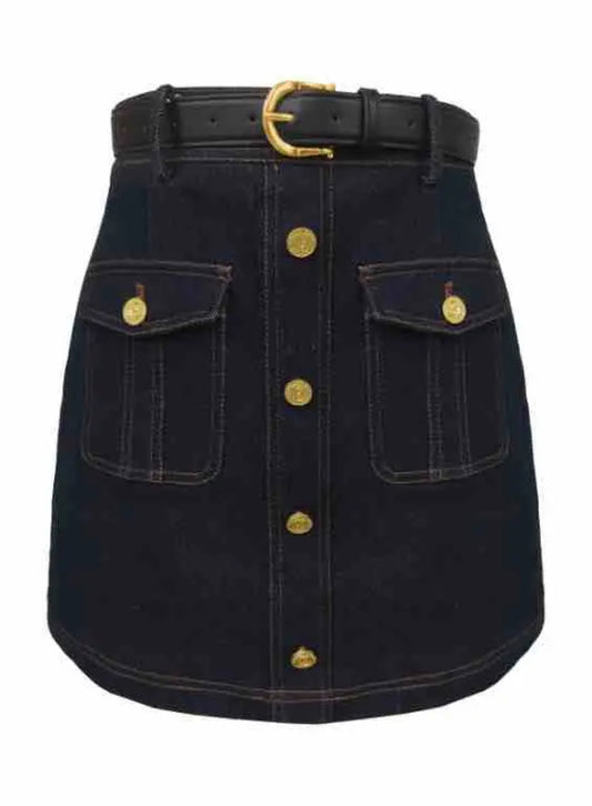 Gabriella Denim Mini Skirt