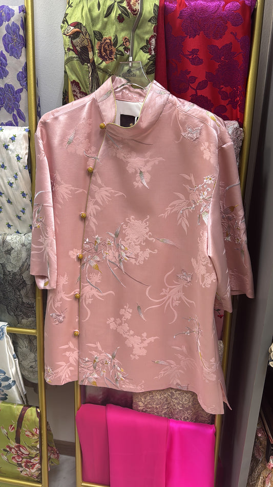 [Bespoke] XinXi Side Open Men Oriental Top