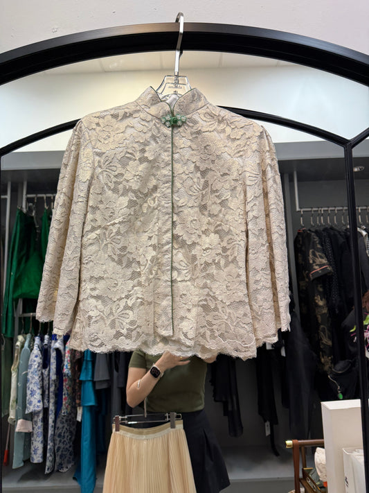 [Bespoke] HuanYue Long Sleeve Mandarin Top