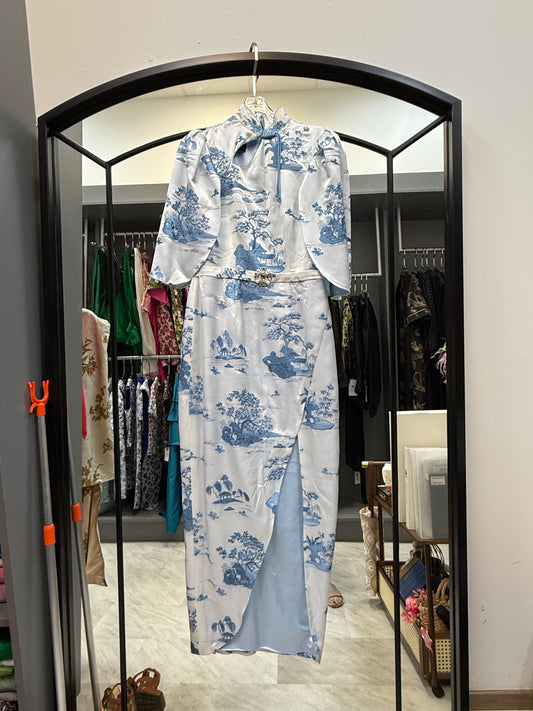 [Bespoke] YingLu Front Slit Cheongsam
