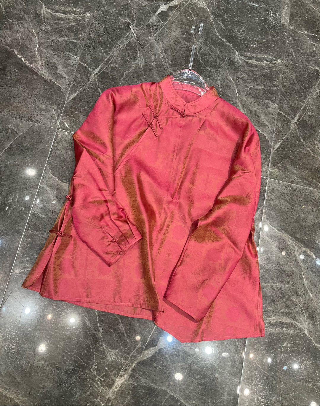 Chun Hua Mulberry Silk Mandarin Blouse