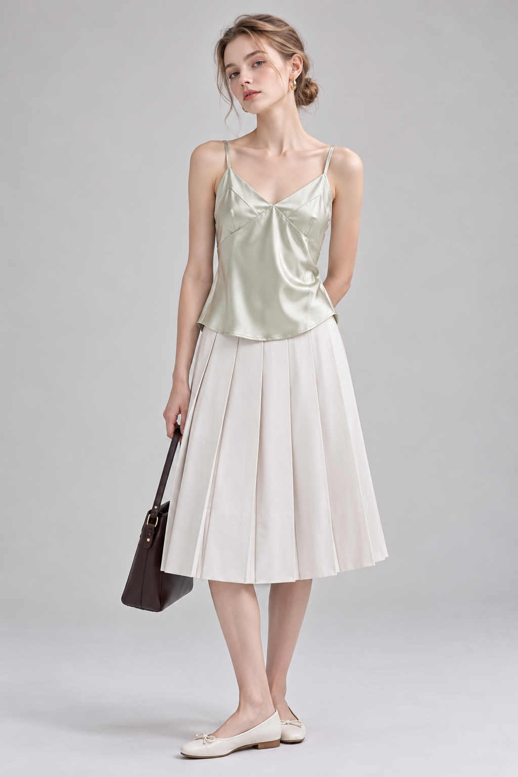Anna Pleated Skirt