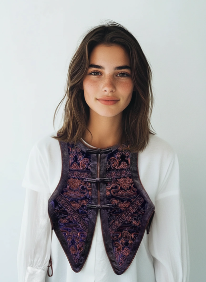 Tuan Tuan Embroidery Vest