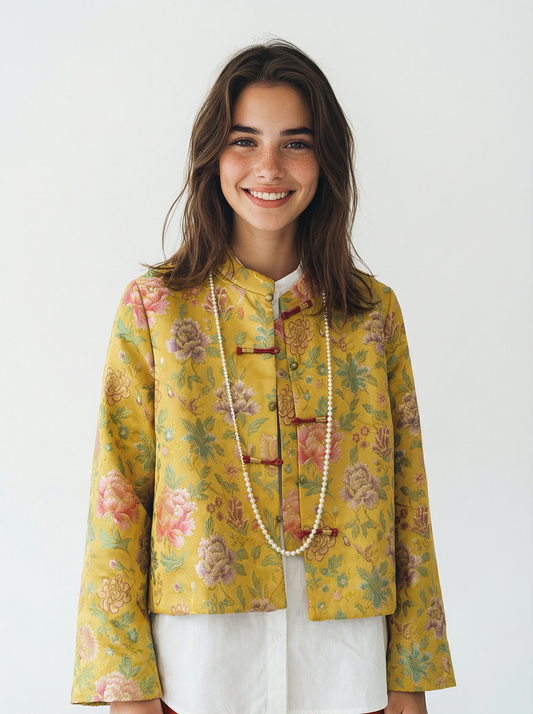 Kexin Silk Brocade Jacket