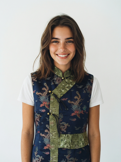 Tian Yue Asymmetrical Sleeveless Top