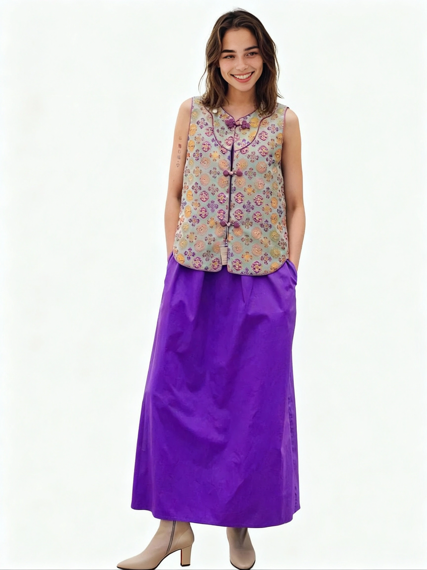 Ting Oriental Mandarin Vest