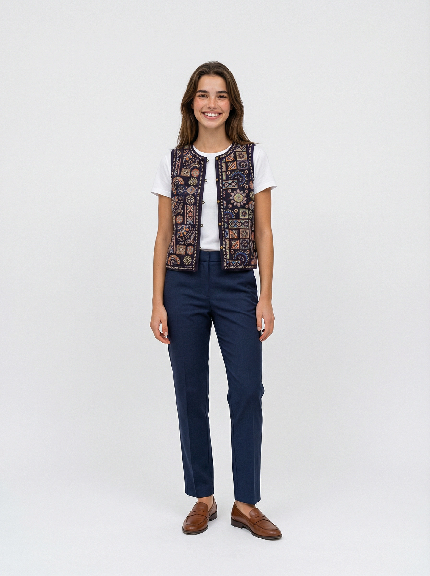 Yun Yun Embroidery Vest