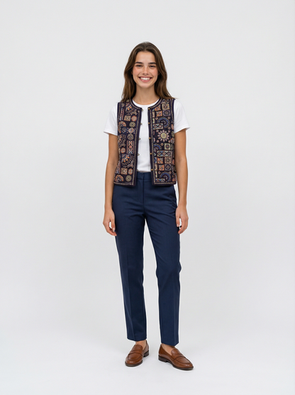 Yun Yun Embroidery Vest