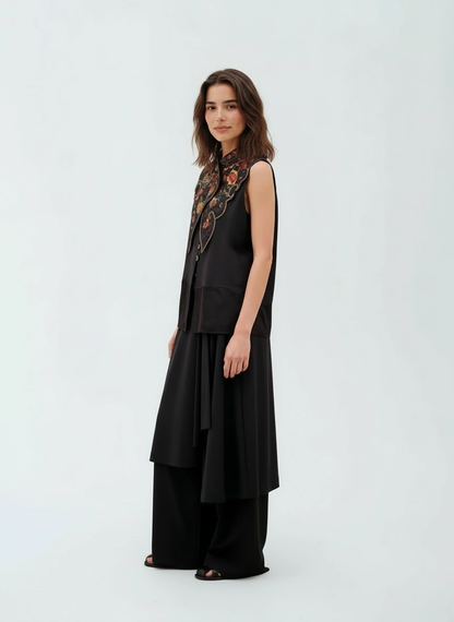 Tian Yue Embroidered Detachable Collar