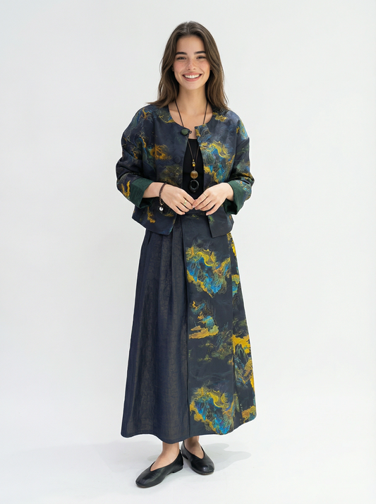 Chao-Xing Ma Mian Skirt