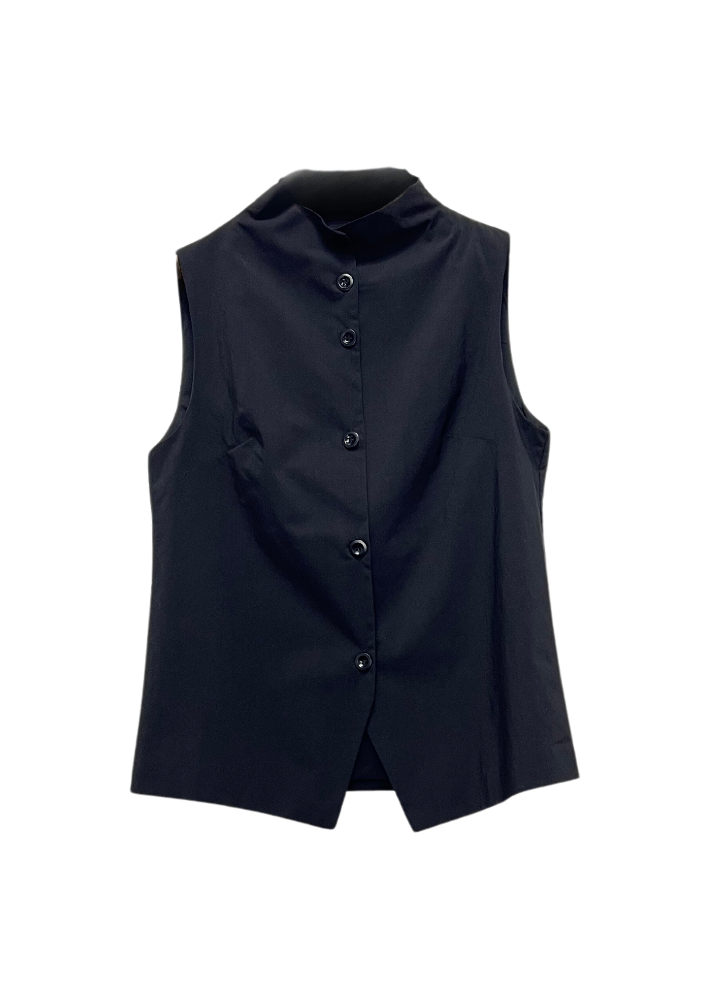 Serena Front Buttons Sleeveless Top