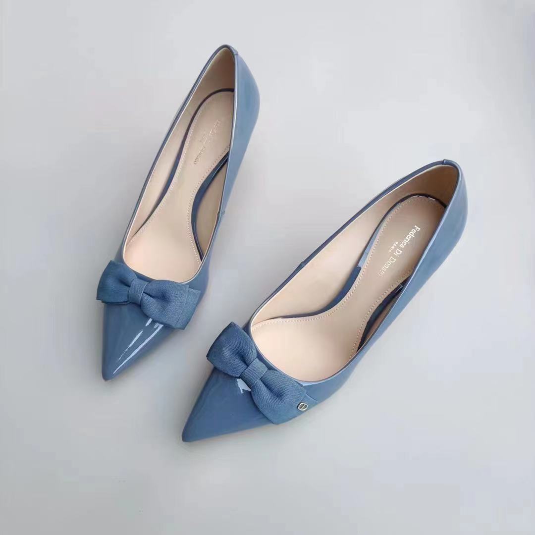 Viv Ribbon Pointed Heels