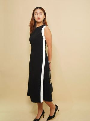 Soula Front Slit Asymmetrical Dress