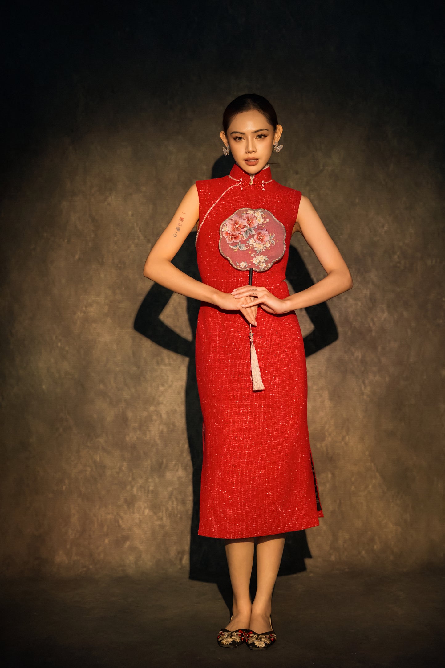 [Bespoke] Shan Sleeveless Cheongsam