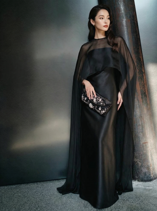 Céline Tube Dress + Cape