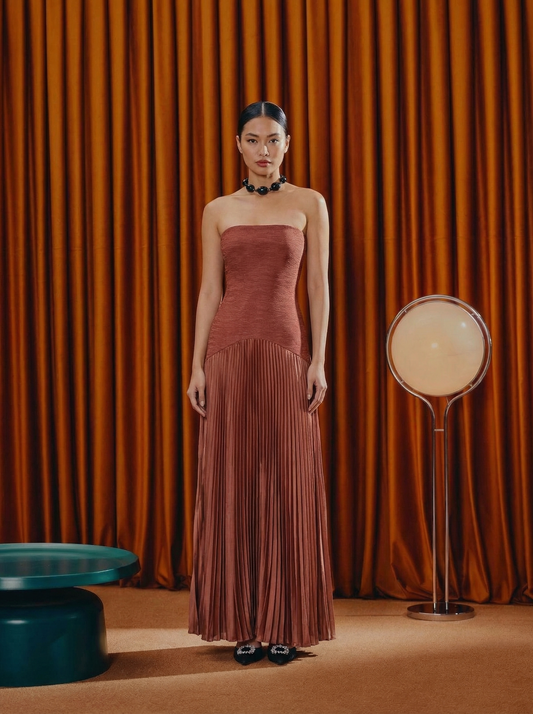 Aliénor Pletaed Tube Dress