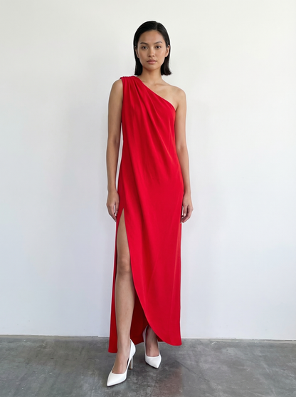 [BESPOKE] Inga Side Split Toga Dress