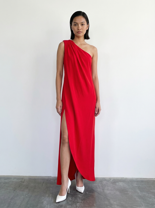[BESPOKE] Inga Side Split Toga Dress