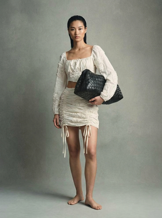 [BESPOKE] Tove Crop Top & Mini Skirt Set