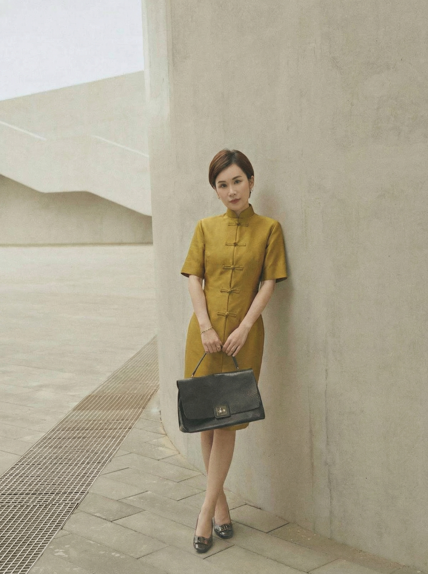 XinXin Mandarin Collar Cheongsam