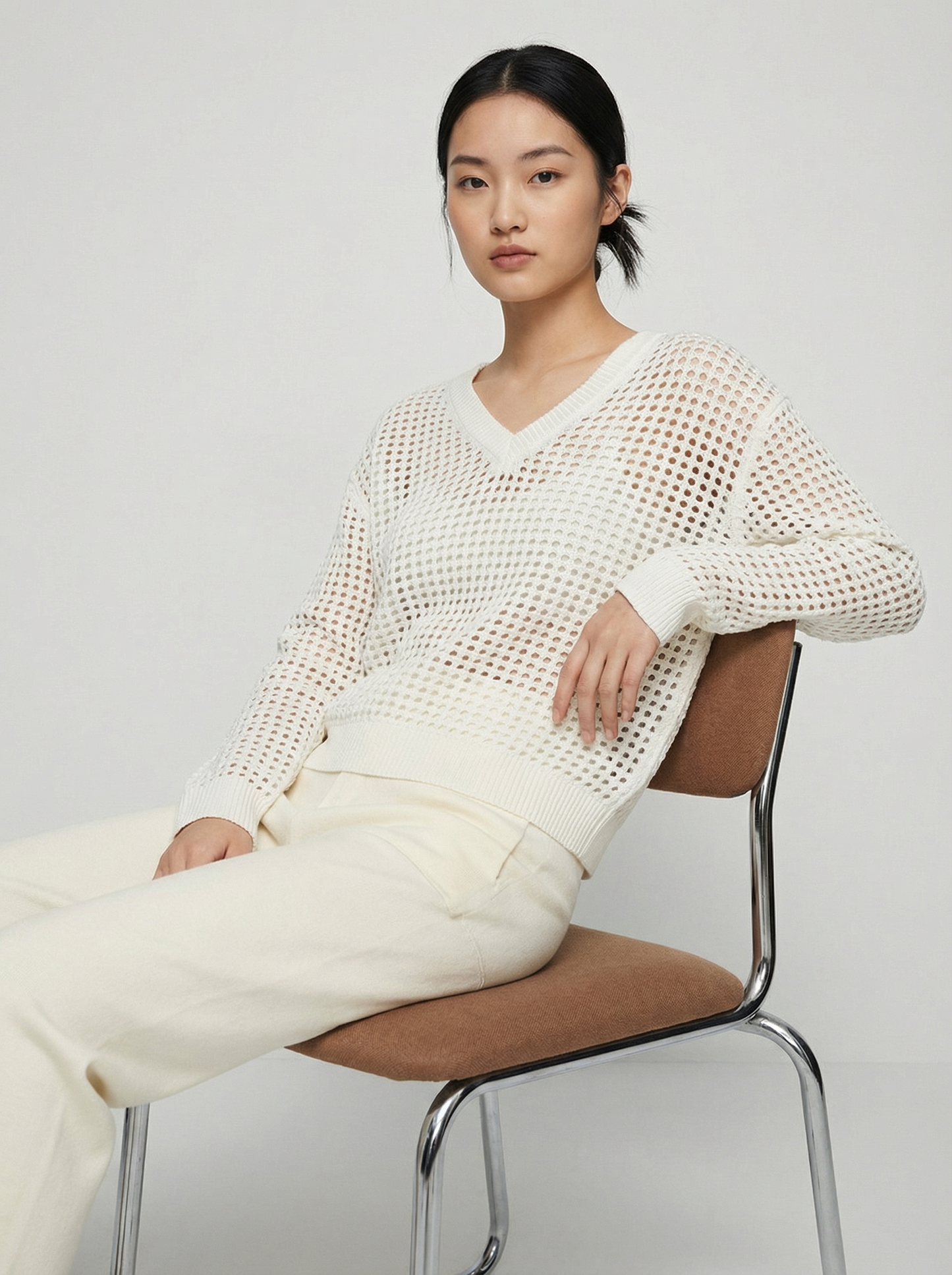 Liliana Kniting Long Sleeve Top