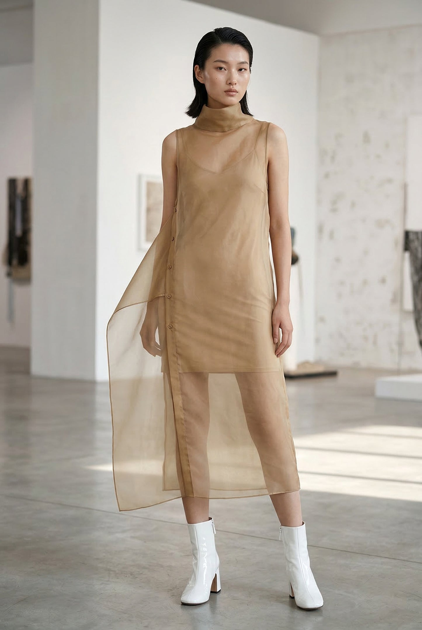 JiaJie Organza Dress