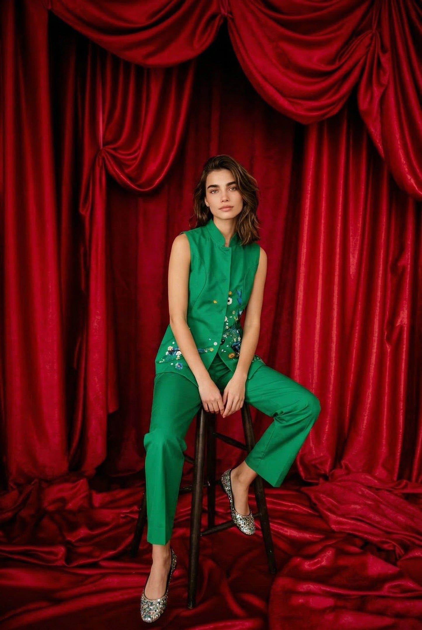 Jin Ya Silk Pant