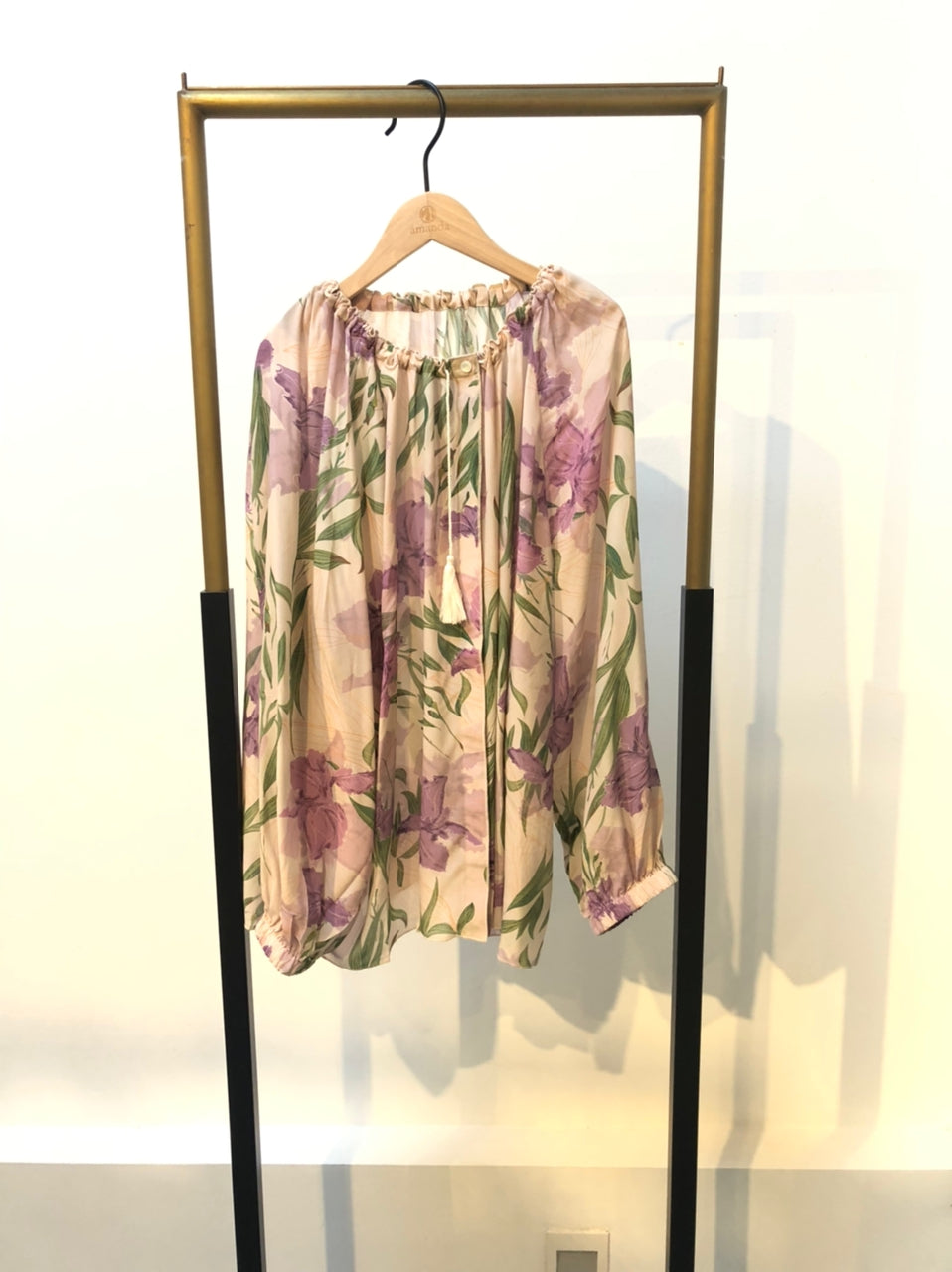 Koko Floral Print Silk Blouse