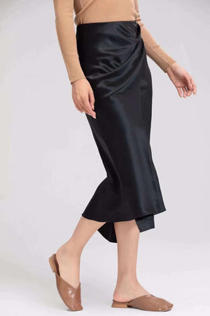Shuri Front Split Wrap Skirt