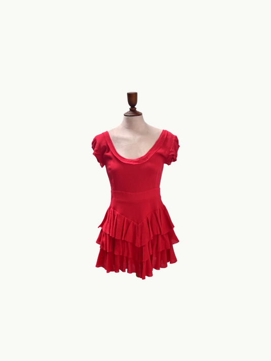 Noelie Ruffle Frills Layers Dress