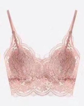 Floral Lace V-Neck Bralette