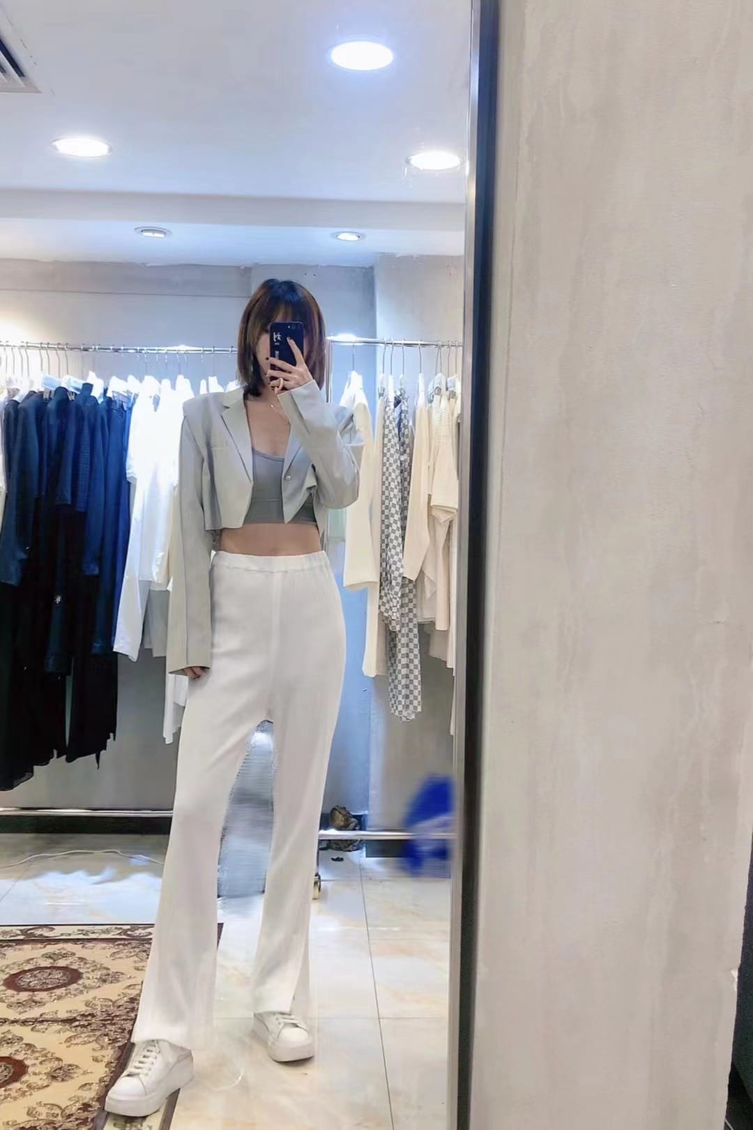 Bronte Split Back Crop Blazer