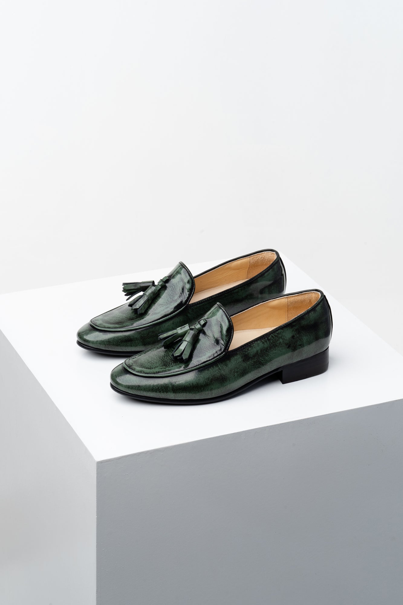 Emerald loafers