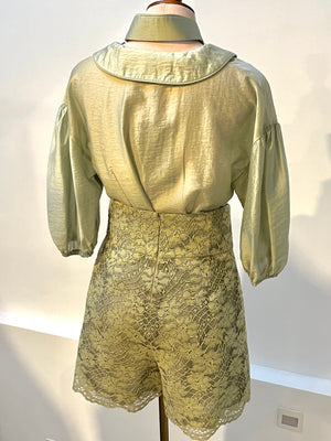 Nemophila High Waist Lace Shorts