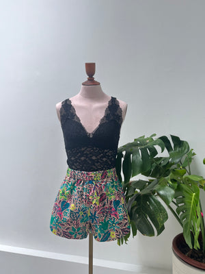 Romola Elastic Waist Shorts