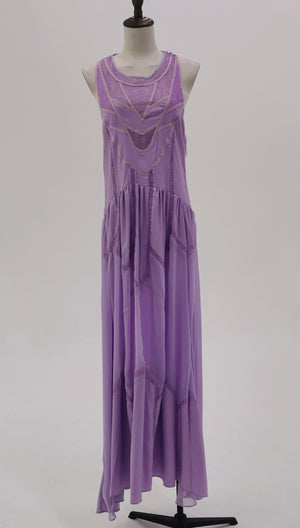 Light Purple Long Dress