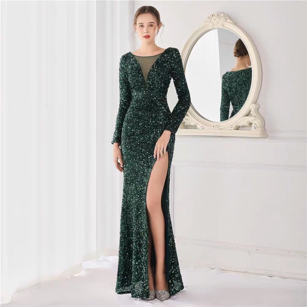 Green Blings Gown