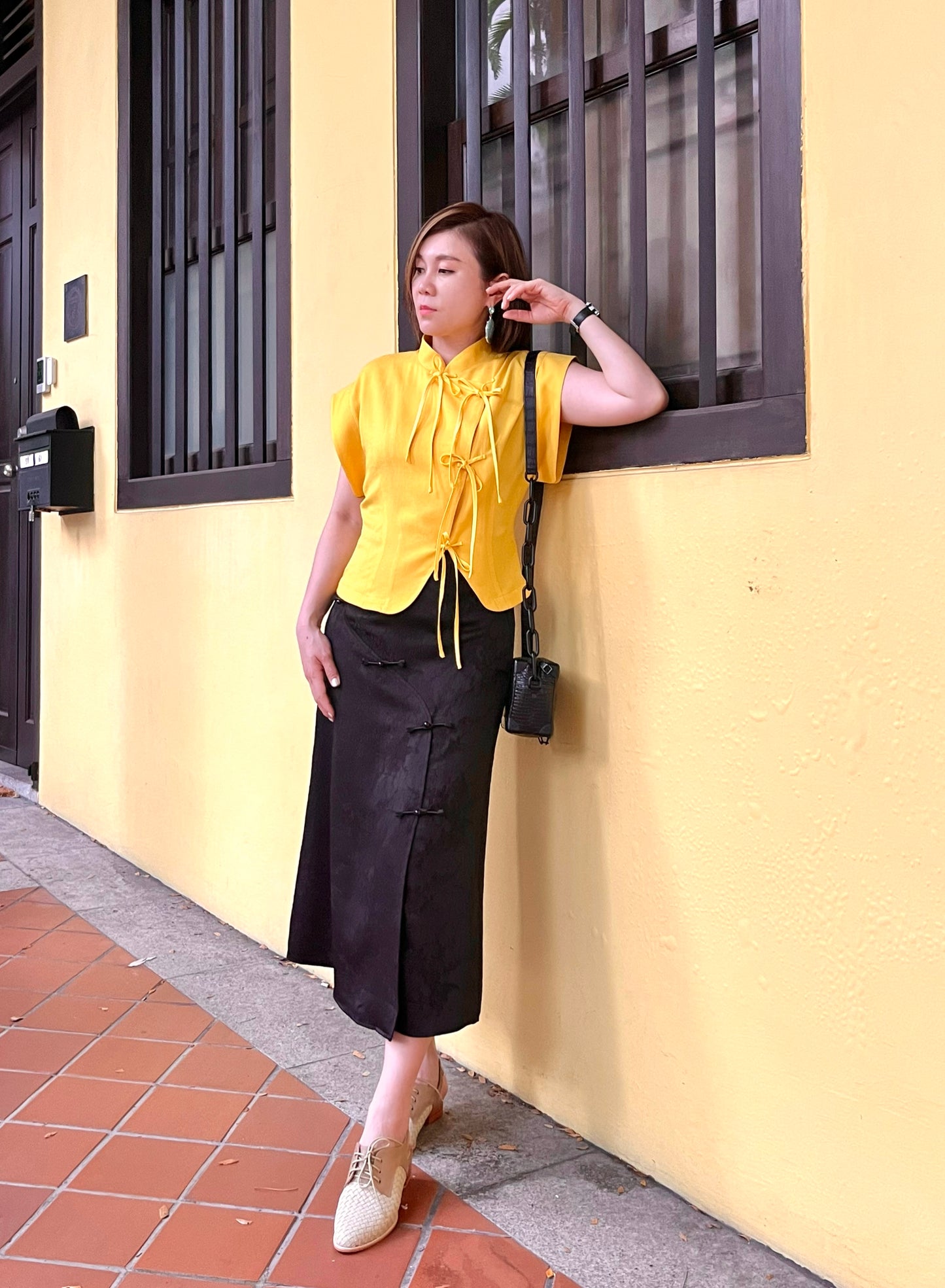 Ixora Mandarin Style Skirt