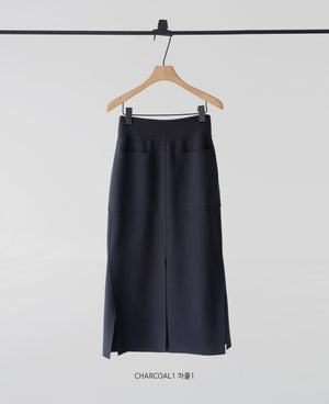Summer Front Slit Skirt