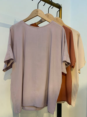 Acasia Classic Back Button Top