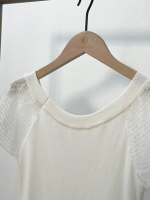 Lillee Butterfly Sleeve Knit Top