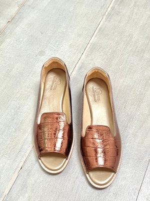 Hedith Peep-Toe Loafers