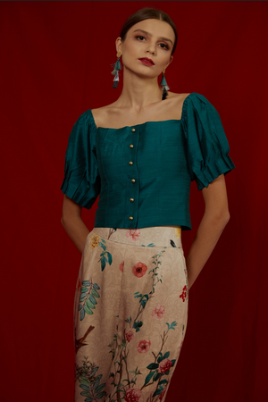 Amara Thai Cotton Silk Top