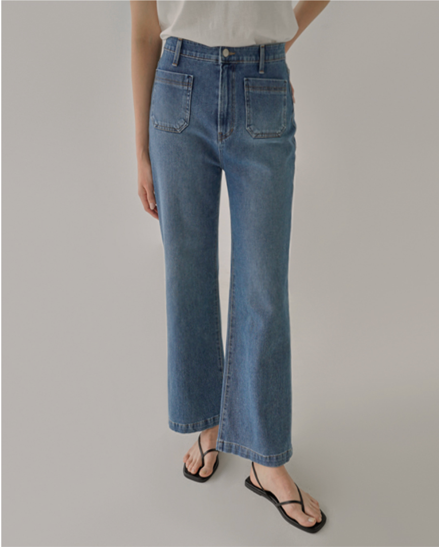 Bookle Pocket Denim Jeans