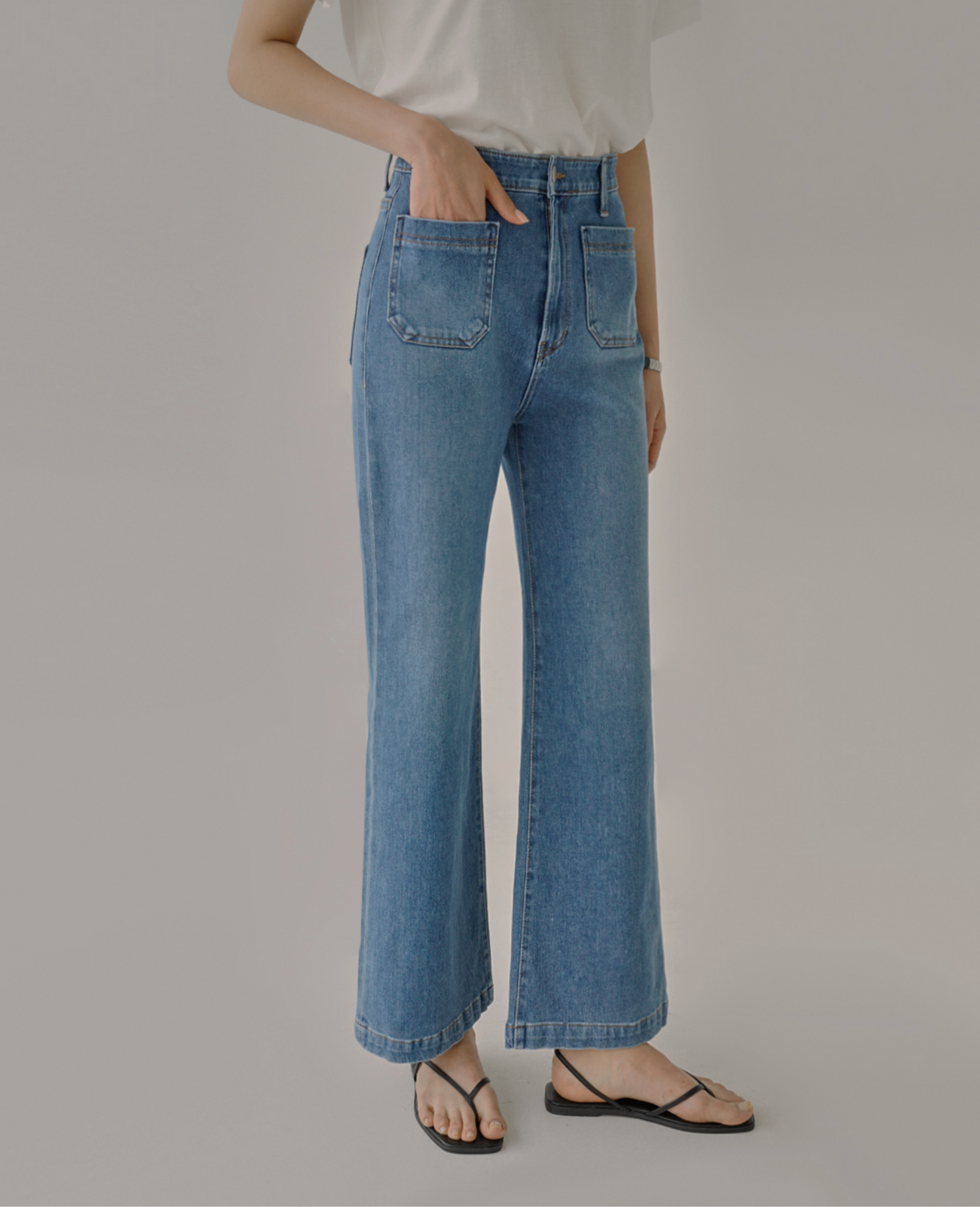 Bookle Pocket Denim Jeans