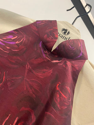 Thichakorn Silk Floral Dress